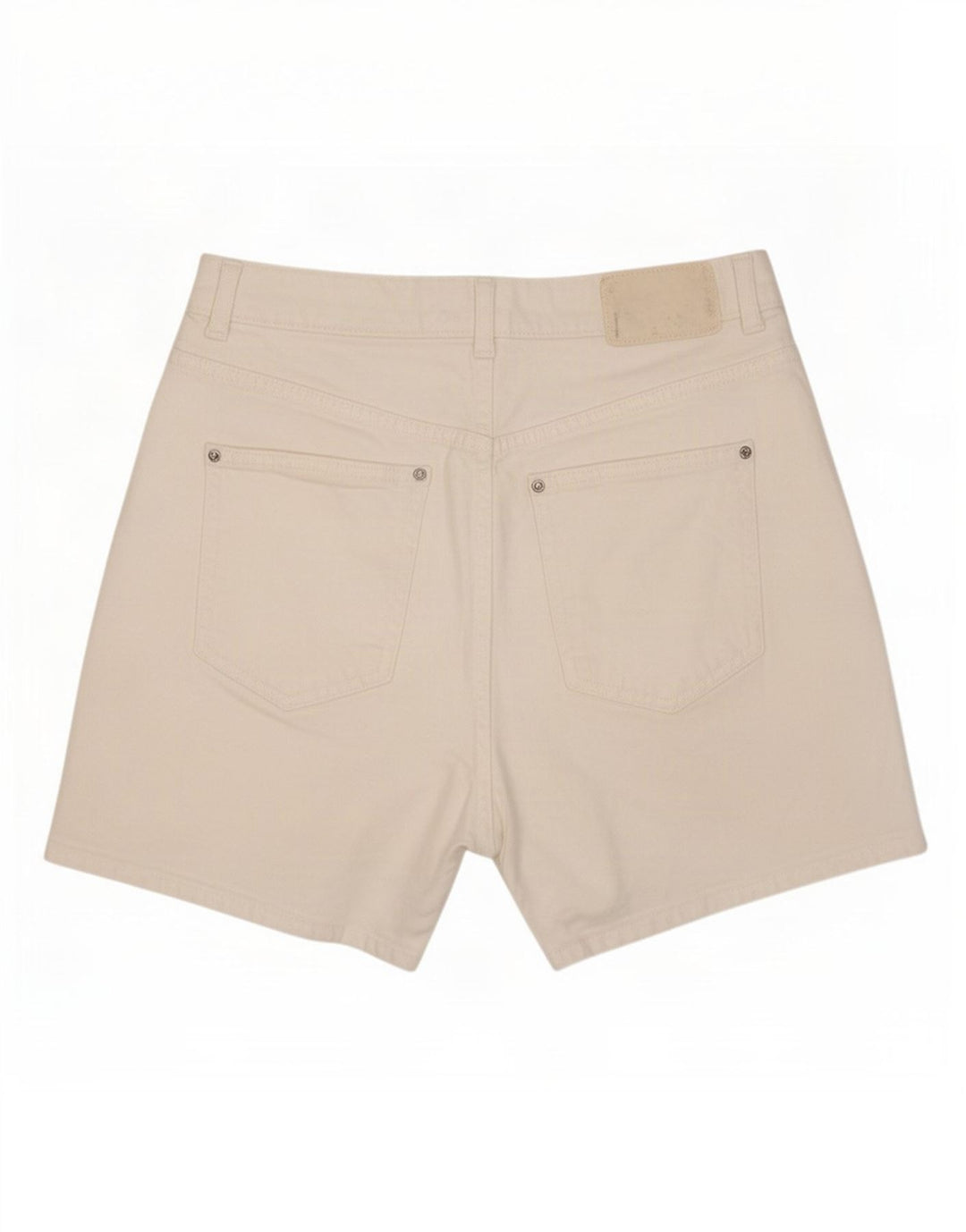 Zara Damen Jeansshorts EU 40 Medium W30 Weiß