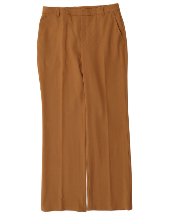 Gerade Chino-Hose für Damen von Zara, EU 40, Mittel W30 L31, Braun