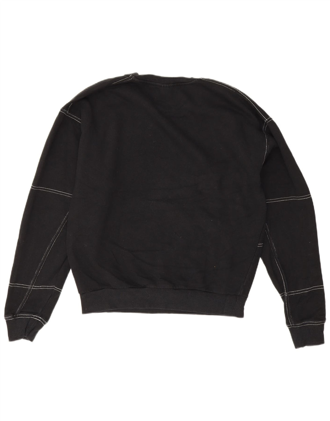 Topshop Damen-Sweatshirt in Übergröße, Größe S, Größe S, Schwarz, Baumwolle