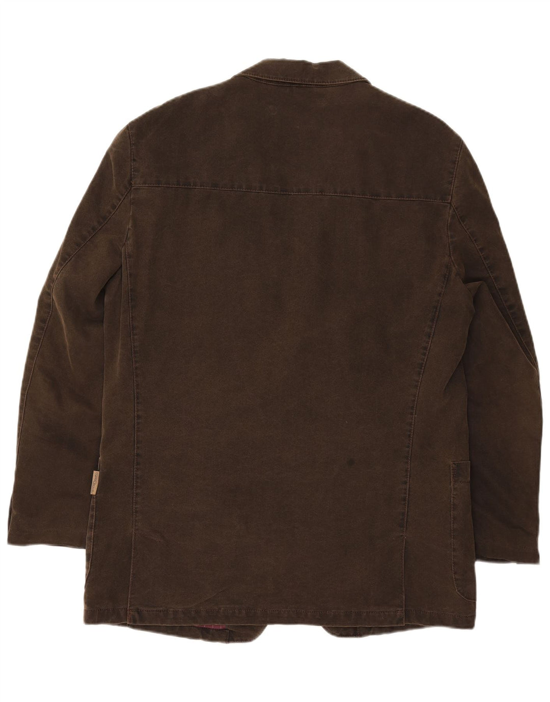 Camel Active Herren-Blazer mit 2 Knöpfen, IT 50, große braune Baumwolle
