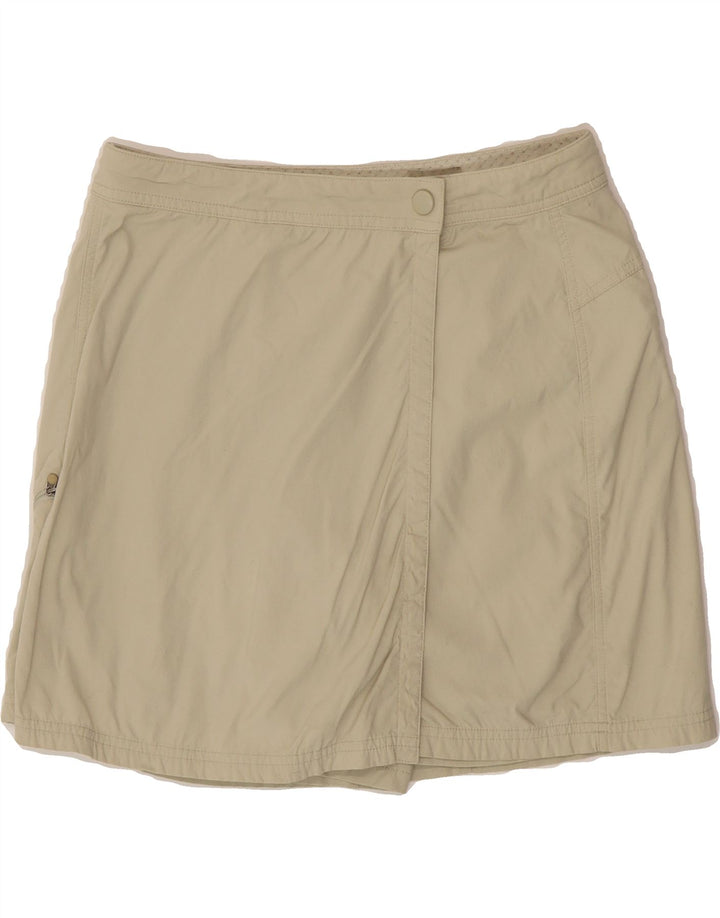 L.L.BEAN Womens Skort US 6 Medium W30  Grey Nylon Vintage L.L.Bean and Second-Hand L.L.Bean from Messina Hembry 