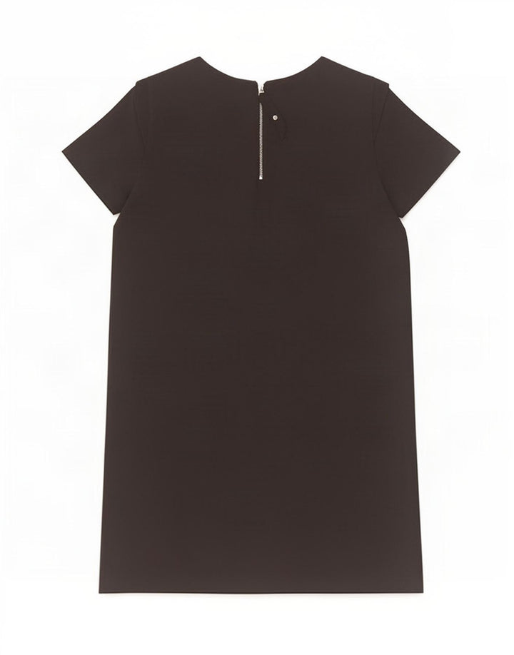 Zara Damen Etuikleid UK 10 Small Schwarz Polyester