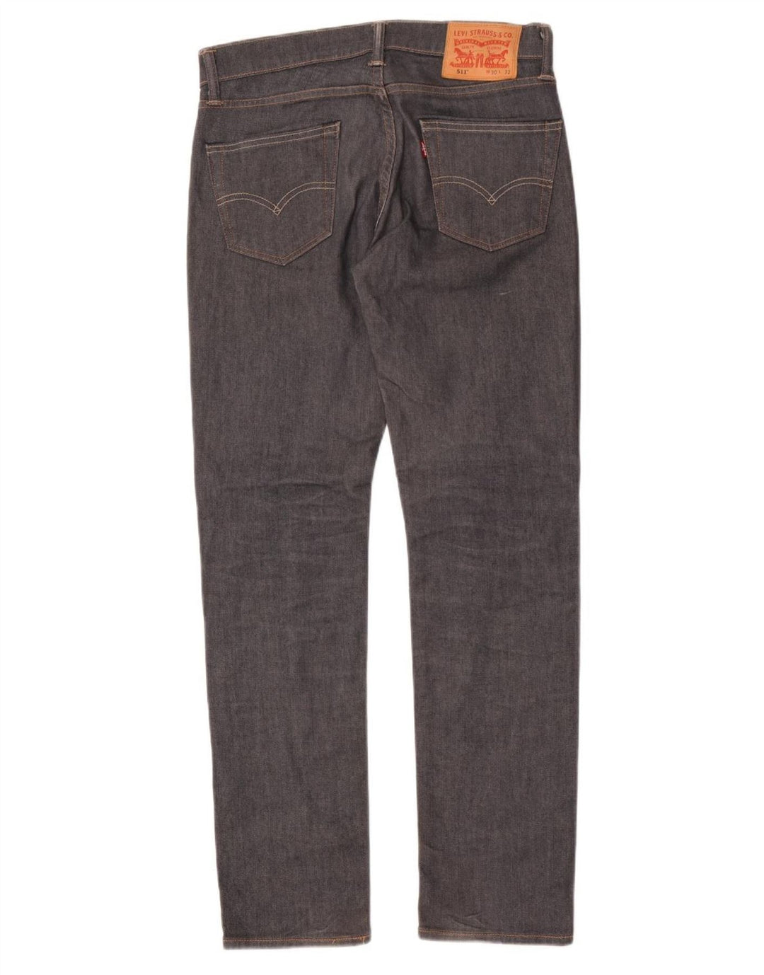 Levi's Herren 511 Slim Jeans W30 L32 Graue Baumwolle