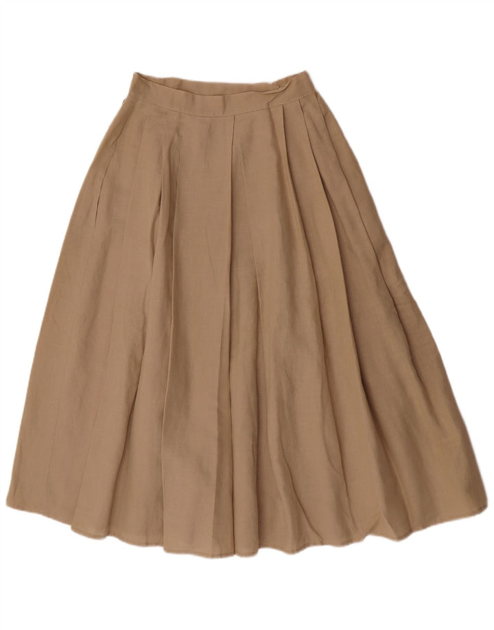 Vintage Damen Wickelrock IT 44 Medium W26 Beige