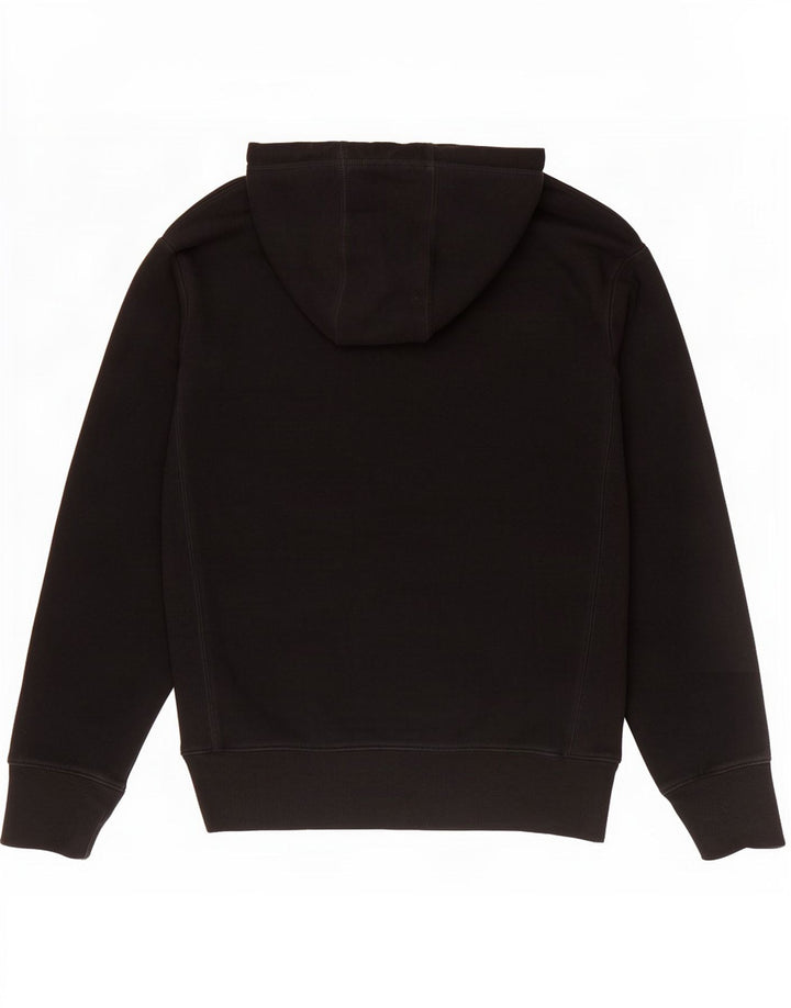 Superdry Herren-Kapuzenpullover aus mittelschwarzer Baumwolle