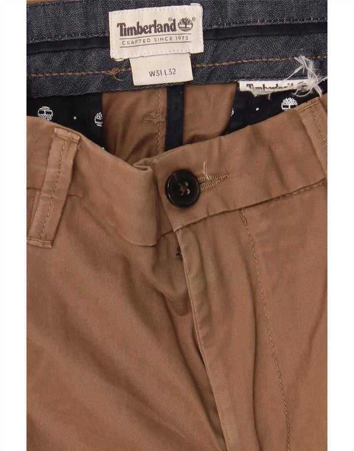 TIMBERLAND Gerade Chino-Hose für Herren, W31, L32, Braun