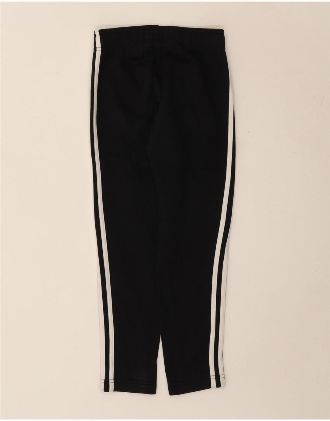 Adidas Trainingshose für Jungen, 7–8 Jahre, schwarze Baumwolle