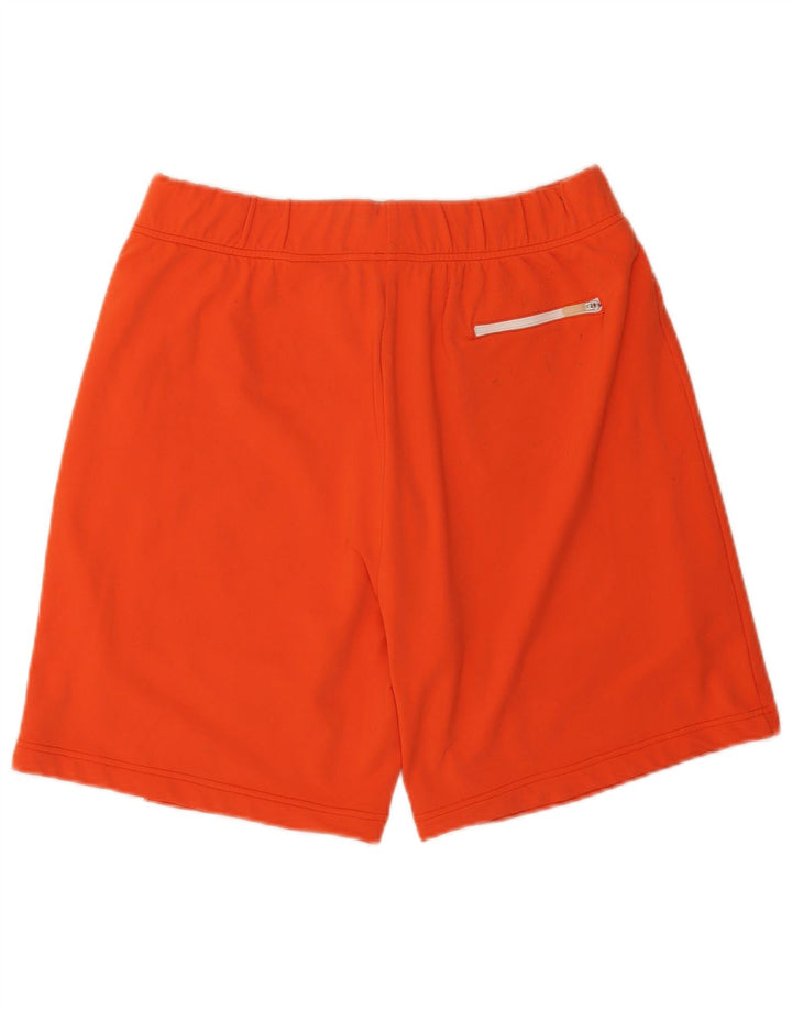 Fila Herren Sportshorts Medium Orange Colourblock Polyamid