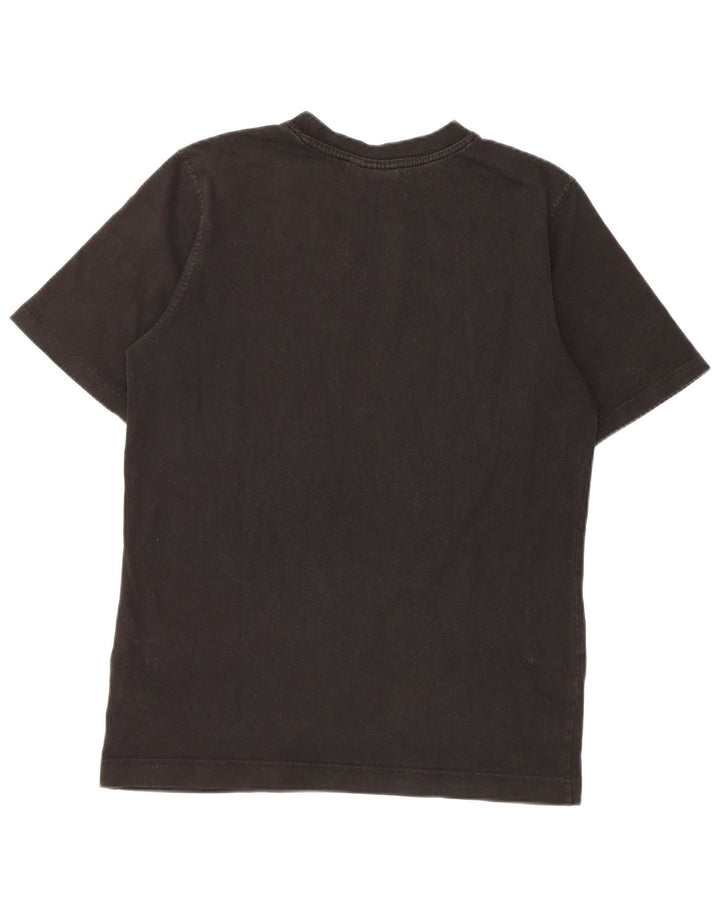 Puma Herren Grafik T-Shirt Top Small Schwarz Baumwolle