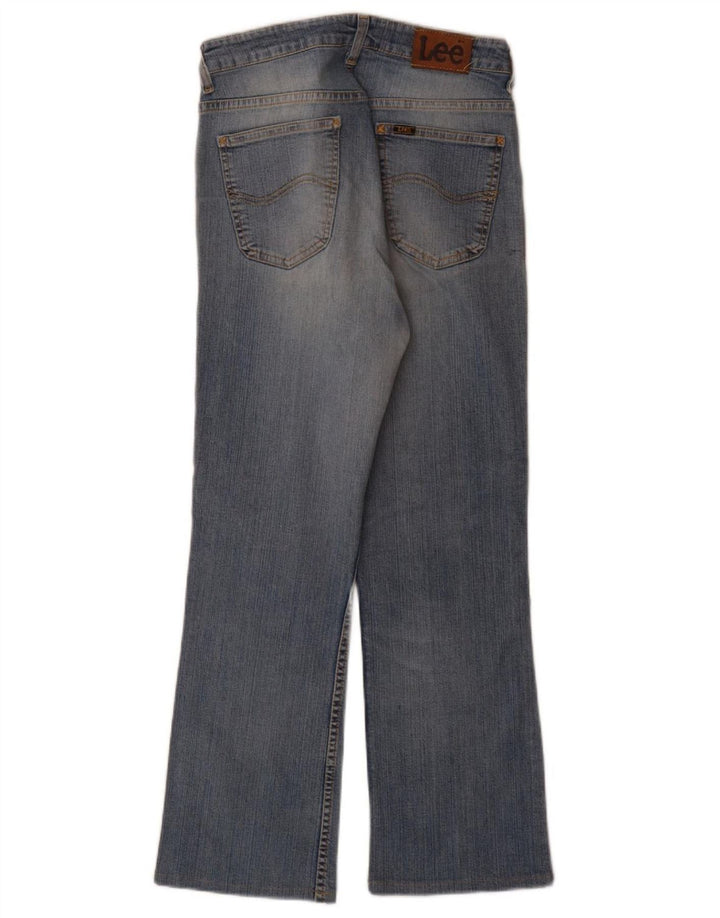 LEE Damen Cameron Straight Jeans W32 L28 Blaue Baumwolle