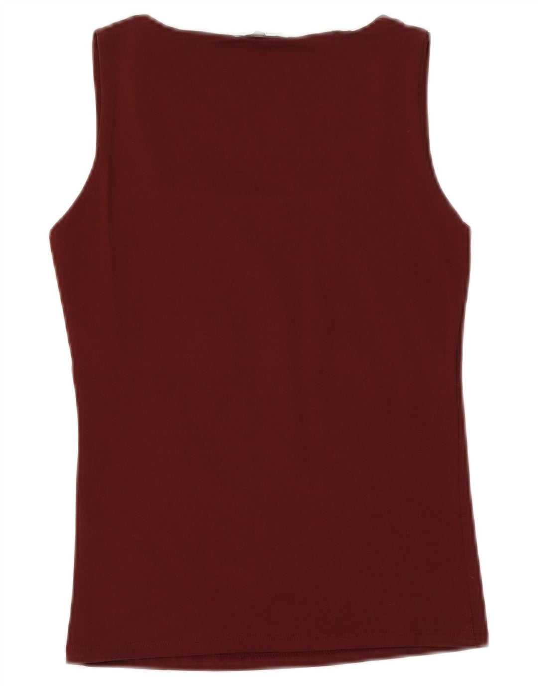 Zara Damen Weste Top UK 12 Medium Burgund