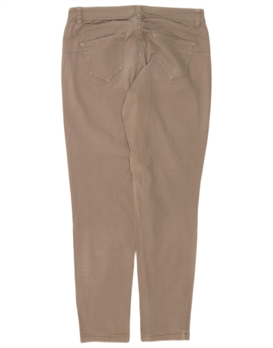 Benetton Damen Slim Freizeithose W30 L30 Beige