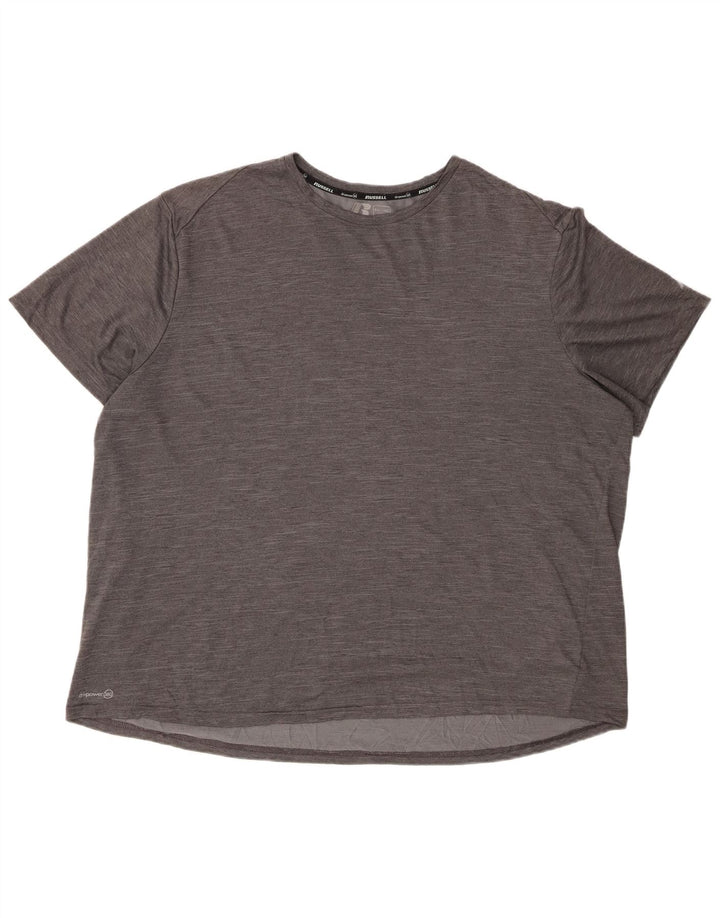 RUSSELL ATHLETIC Herren T-Shirt Top 2XL Grau Polyester