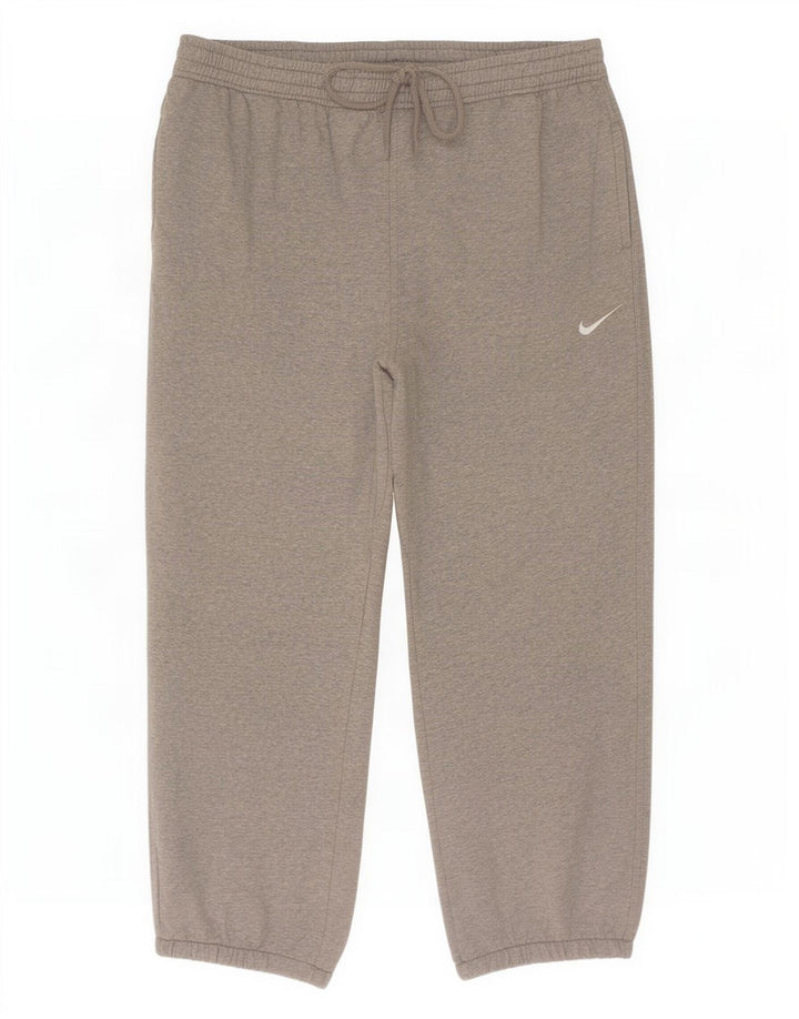 Nike Herren-Trainingshose, Jogginghose, Größe 2XL, graue Baumwolle