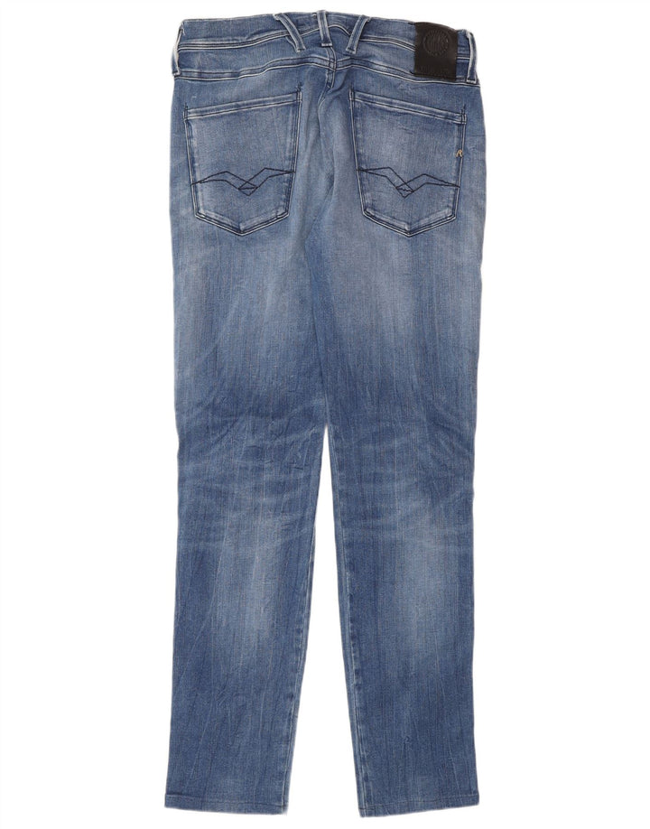 Replay Herren Anbass Slim Jeans W32 L32 Blau