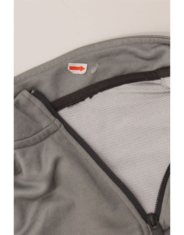 ADIDAS Jungen Aeroready Graphic Sweatshirt Pullover 9–10 Jahre Grau