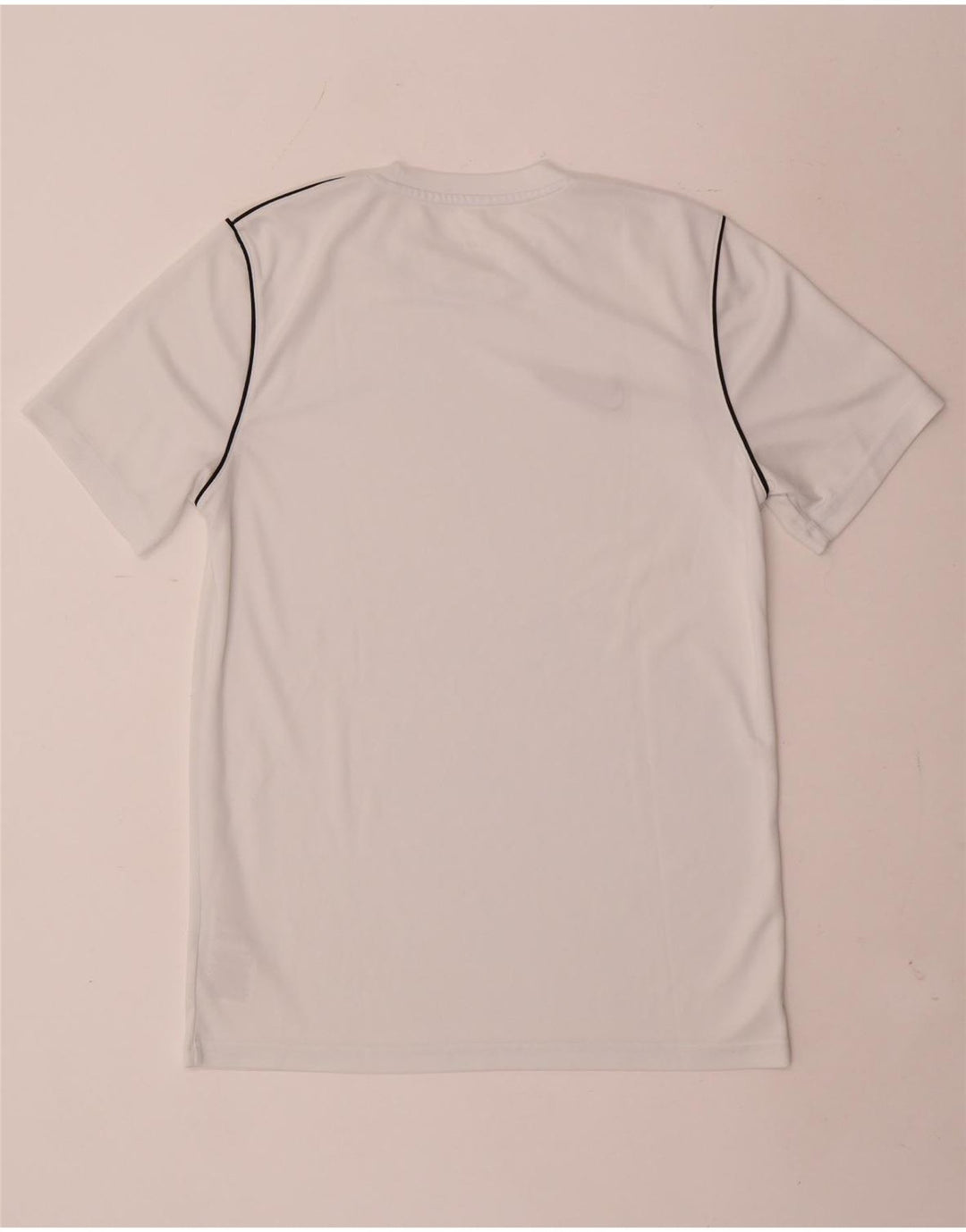 Nike Herren Dri Fit T-Shirt Top Mittelweißes Polyester