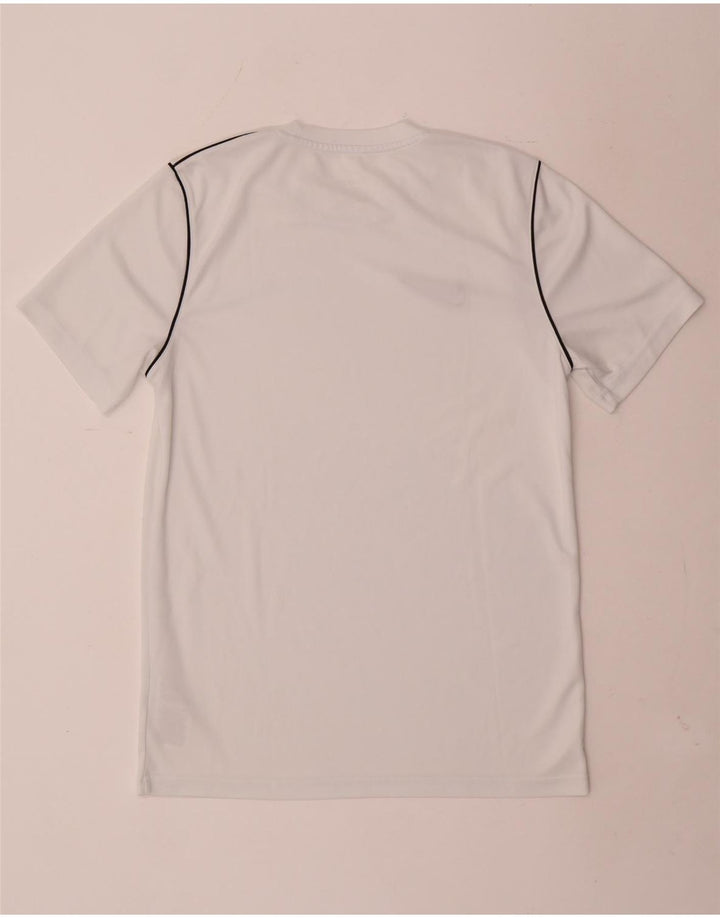 Nike Herren Dri Fit T-Shirt Top Mittelweißes Polyester