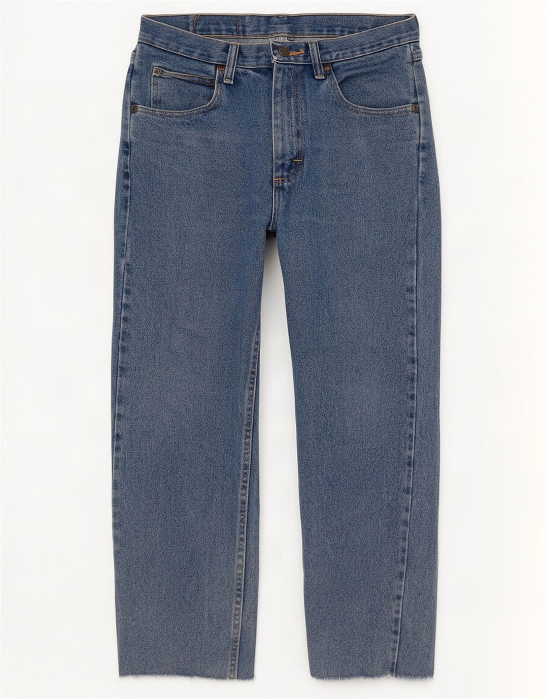 Wrangler Herren Straight Jeans W31 L27 Blaue Baumwolle
