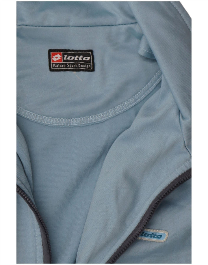 LOTTO Damen-Trainingsanzug-Oberteiljacke UK 20 2XL Blauer Farbblock