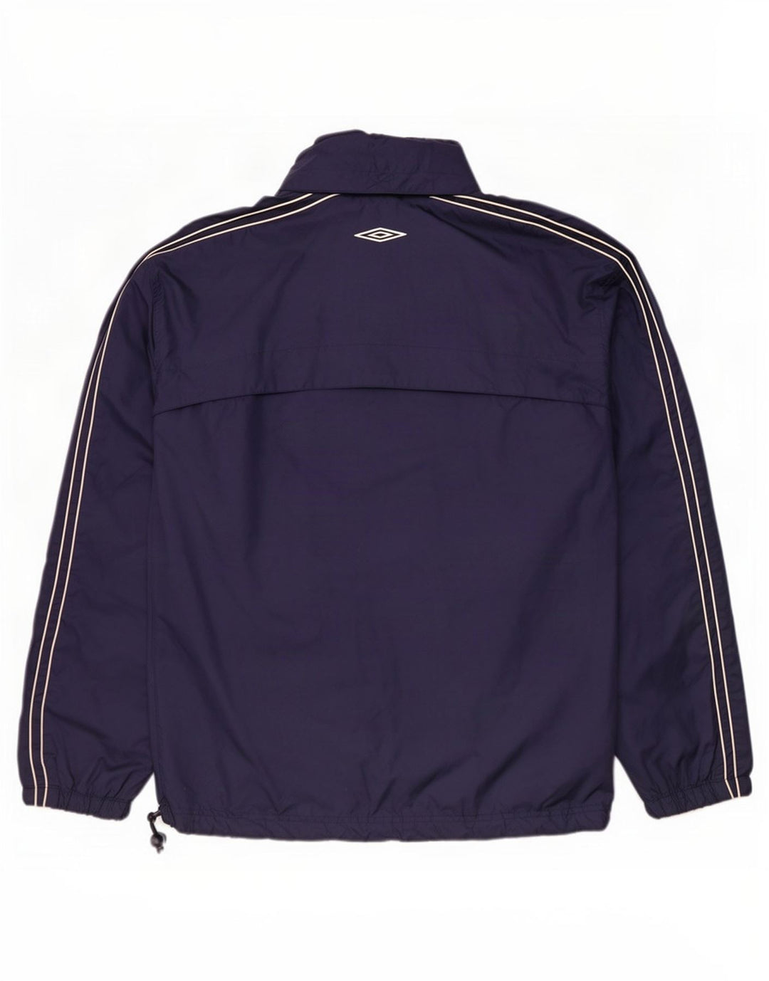 Umbro Herren-Regenjacke mit Kapuze, UK 38/40, mittelmarineblaues Nylon