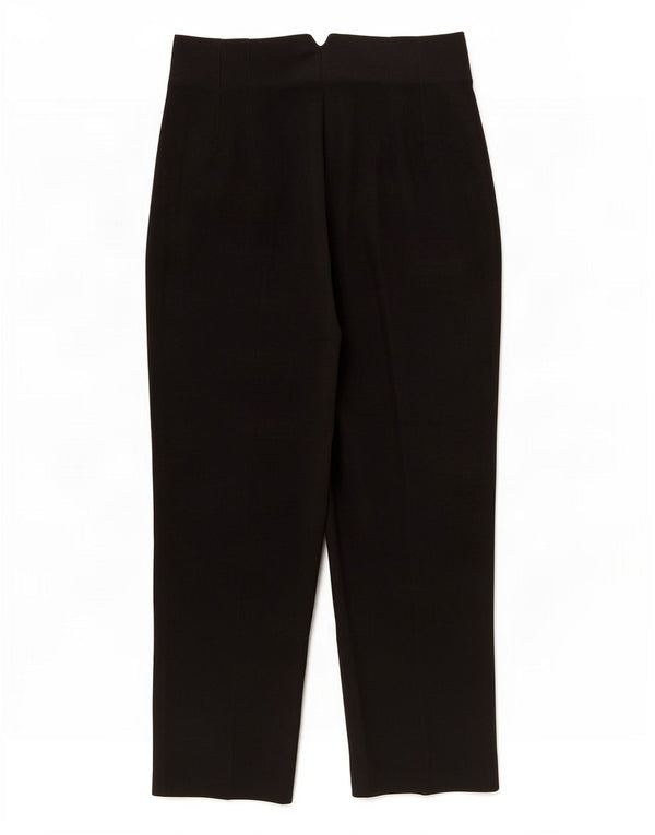 Zara Damen Tapered Casual-Hose, Größe L, W30, L26, Schwarz