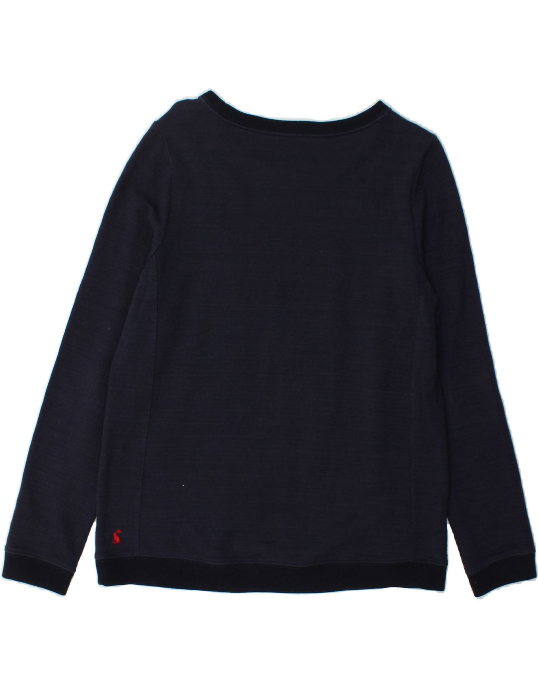 JOULES Womens Sweatshirt Jumper UK 12 Medium Navy Blue Floral Vintage Joules and Second-Hand Joules from Messina Hembry 