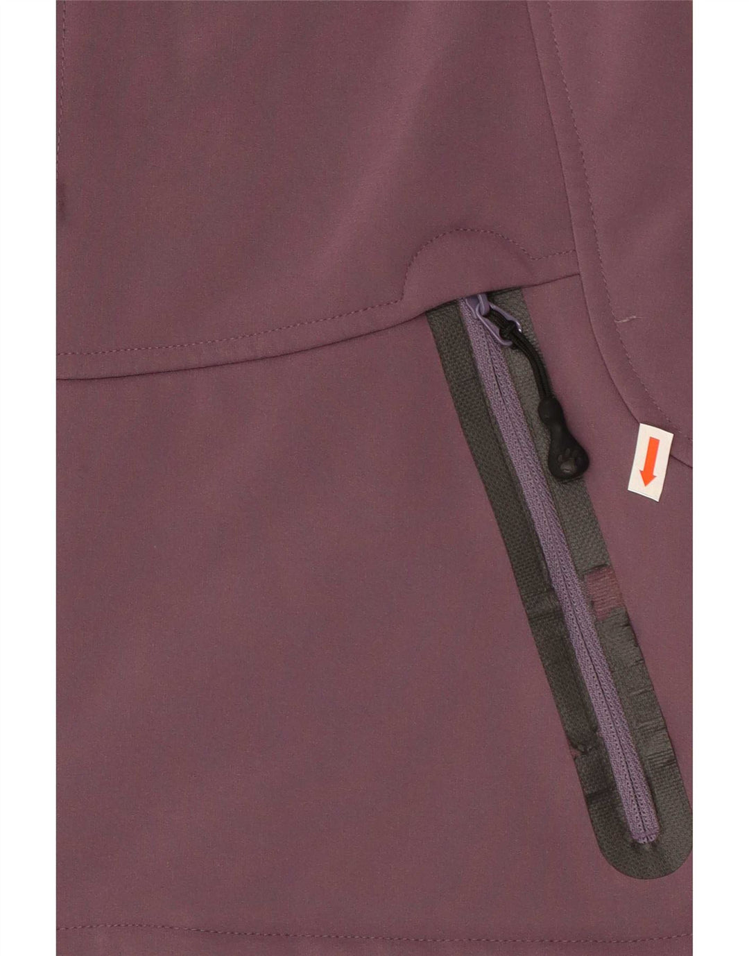 Jack Wolfskin Damen Windjacke UK 8 Small Lila Polyester
