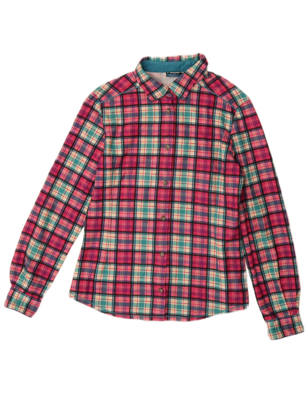 BRUGI Damen Flanellhemd UK 14 Large Pink Check