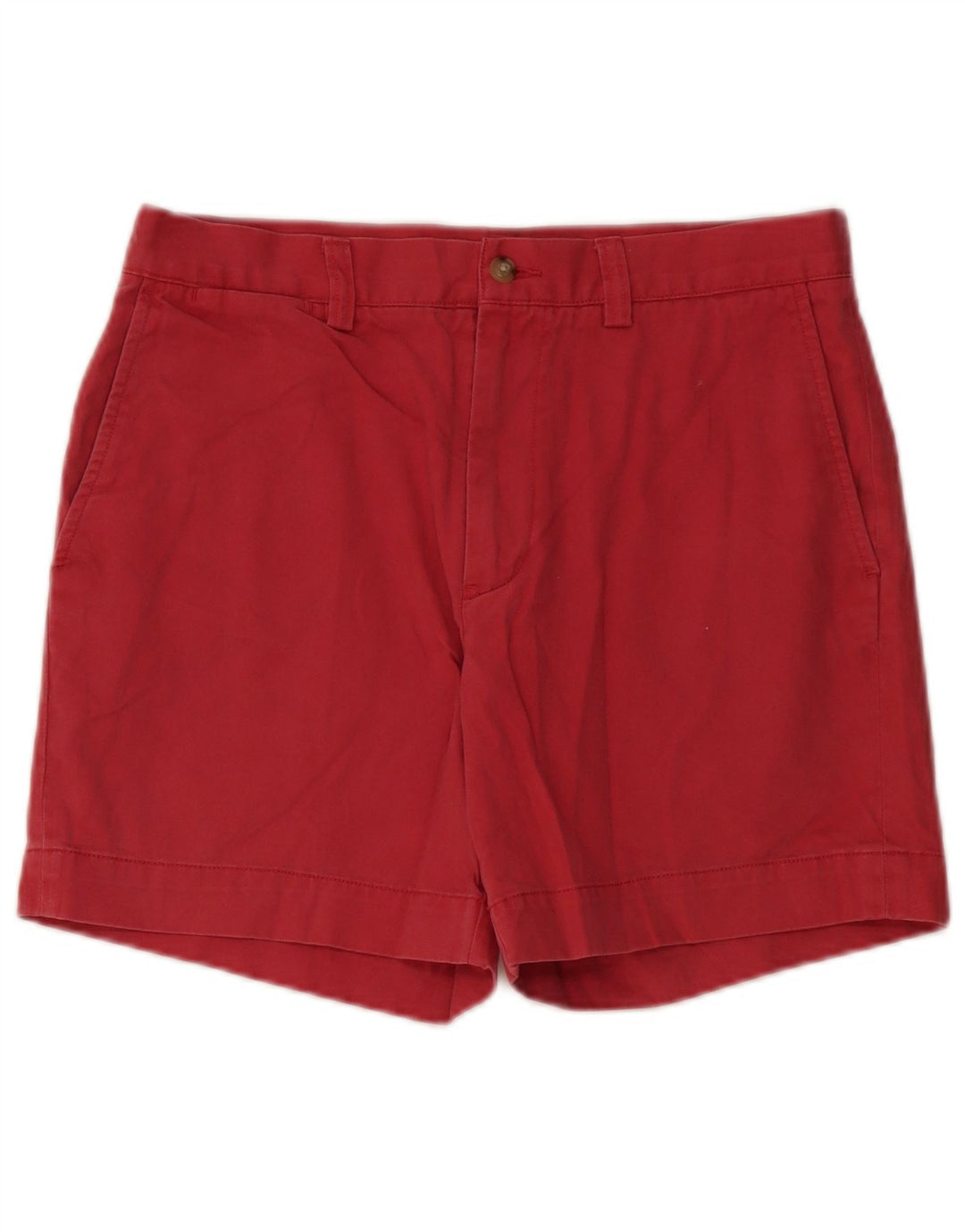 POLO RALPH LAUREN Herren Chinoshorts W31 mittelrote Baumwolle
