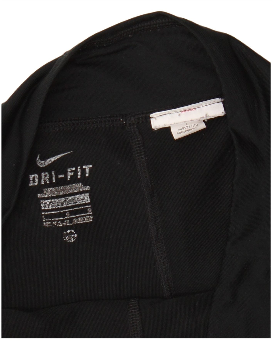 Nike Dri Fit Skort für Mädchen, 12–13 Jahre, Größe L, Schwarz