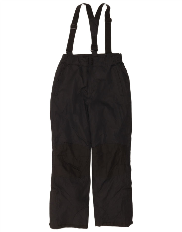 Mountain Warehouse Jungen-Latzhose, Skihose, 11–12 Jahre, schwarzes Polyester