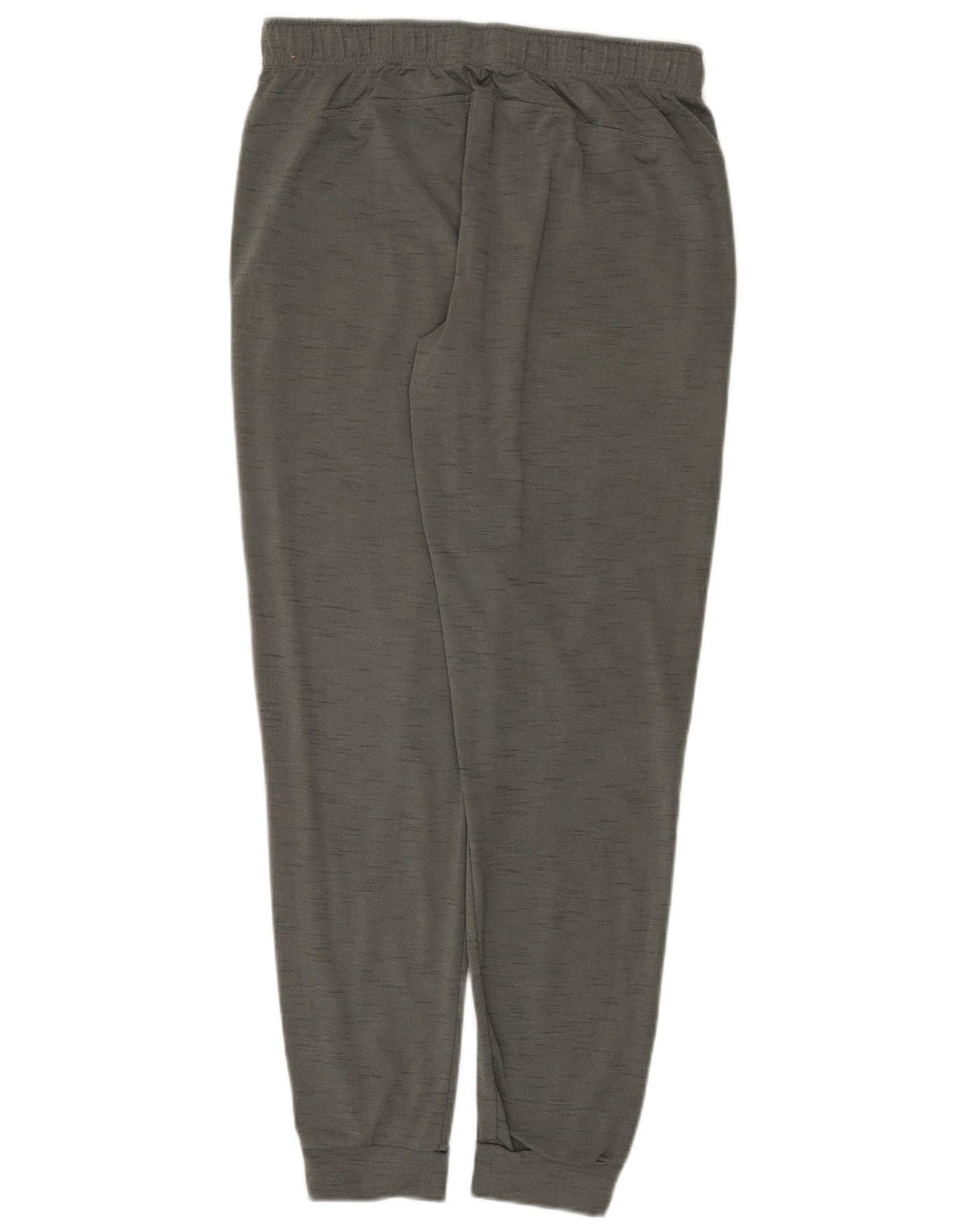 Nike Herren-Yoga-Trainingshose, Jogginghose, Mittelgrau geflecktes Polyester