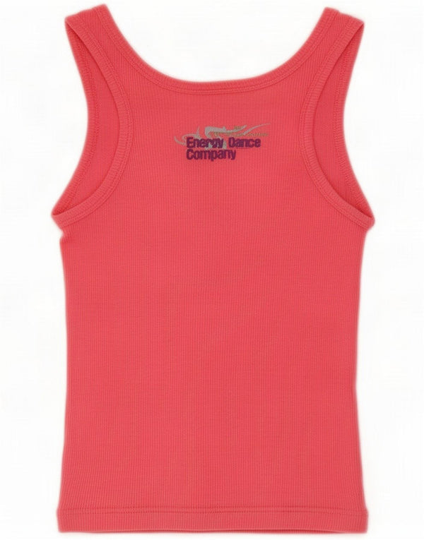 Champion Damen Weste Top UK 2 XS Rosa Baumwolle