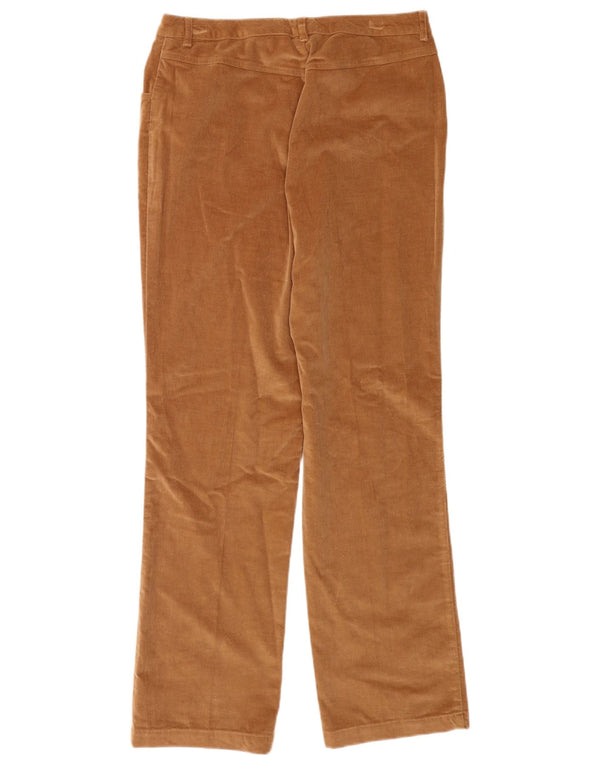 Brooks Brothers Damen gerade Cordhose US 12 Large W32 L32 Beige