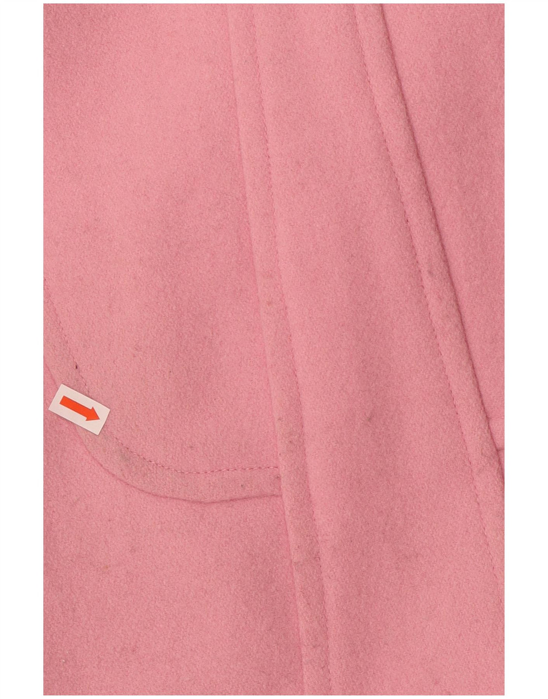 JACK WILLS Damen Zweireihiger Mantel UK 8 Small Rosa Wolle