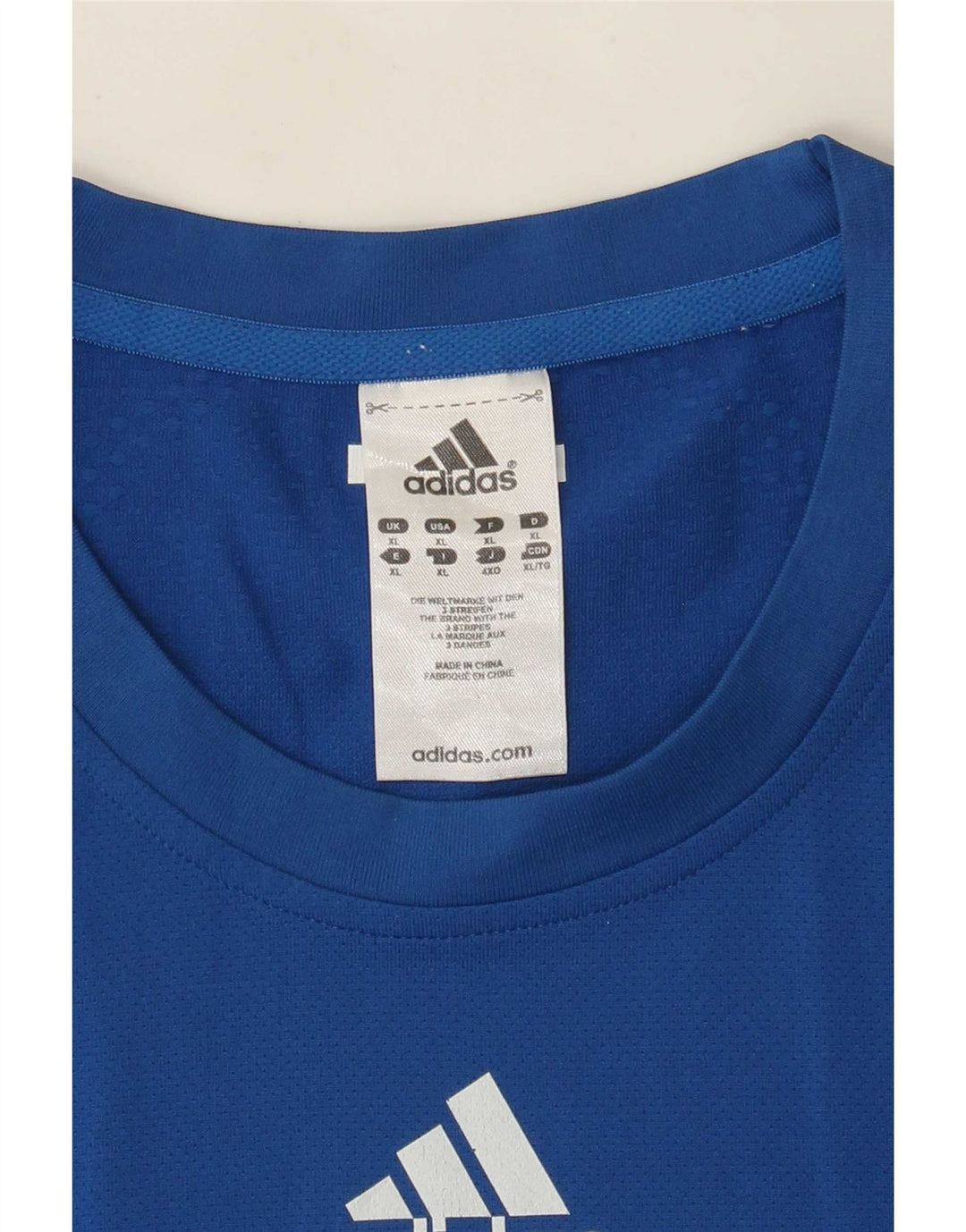 Adidas Herren Climacool T-Shirt Top XL Blau Polyamid