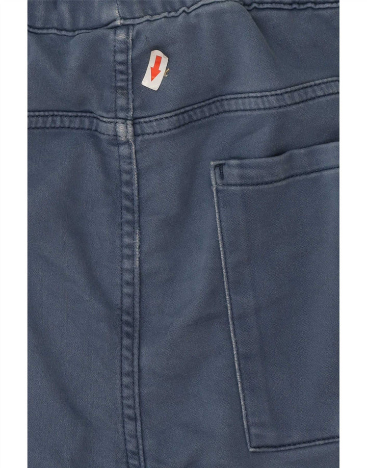 Zara Herren Chinoshorts Medium W32 Marineblau