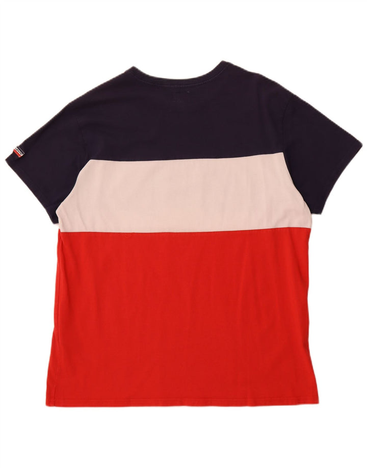 LEVI'S Herren-T-Shirt mit Grafik, groß, mehrfarbig, Colourblock-Baumwolle