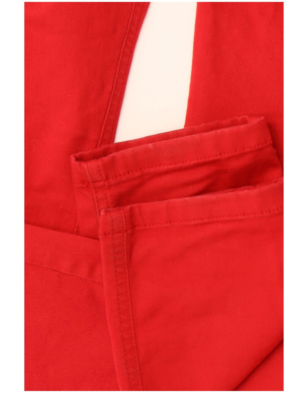 REISS Damen Skinny Freizeithose UK 12 Medium W30 L32 Rote Baumwolle