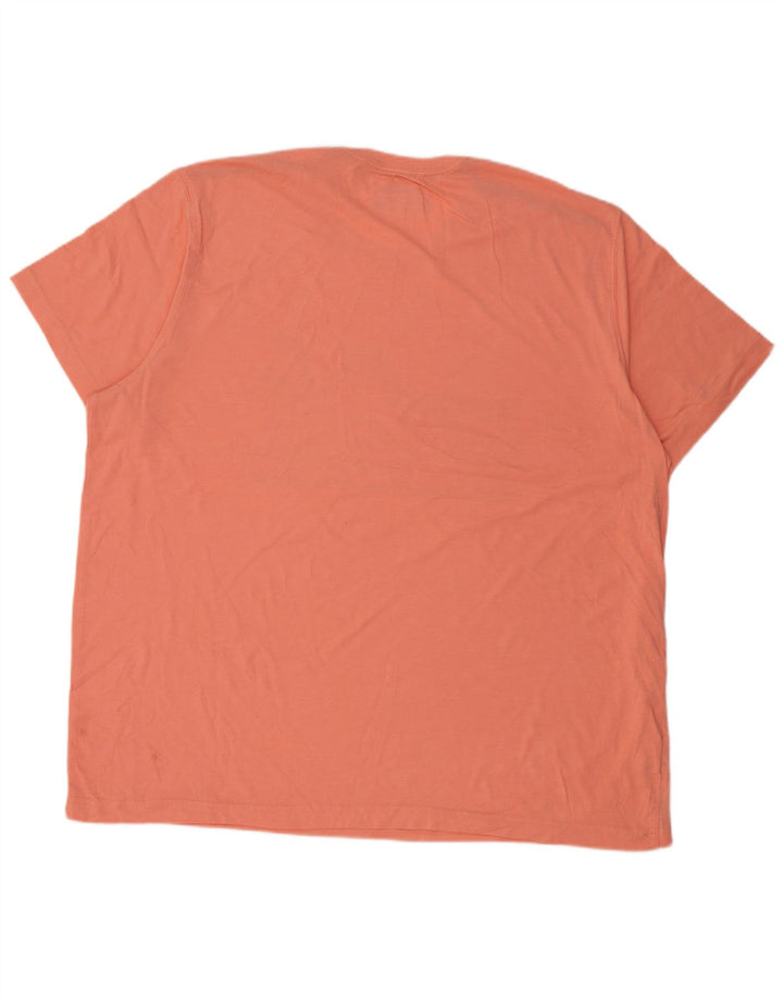 Eddie Bauer Herren Grafik T-Shirt Top 2XL Rosa Baumwolle