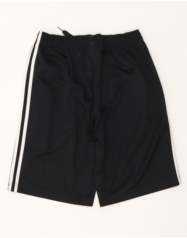 Adidas Sportshorts für Jungen, 15–16 Jahre, schwarzes Polyester