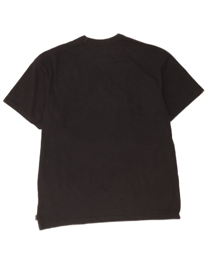 Nike Herren-T-Shirt mit lockerer Passform, mittelschwarz, Baumwolle