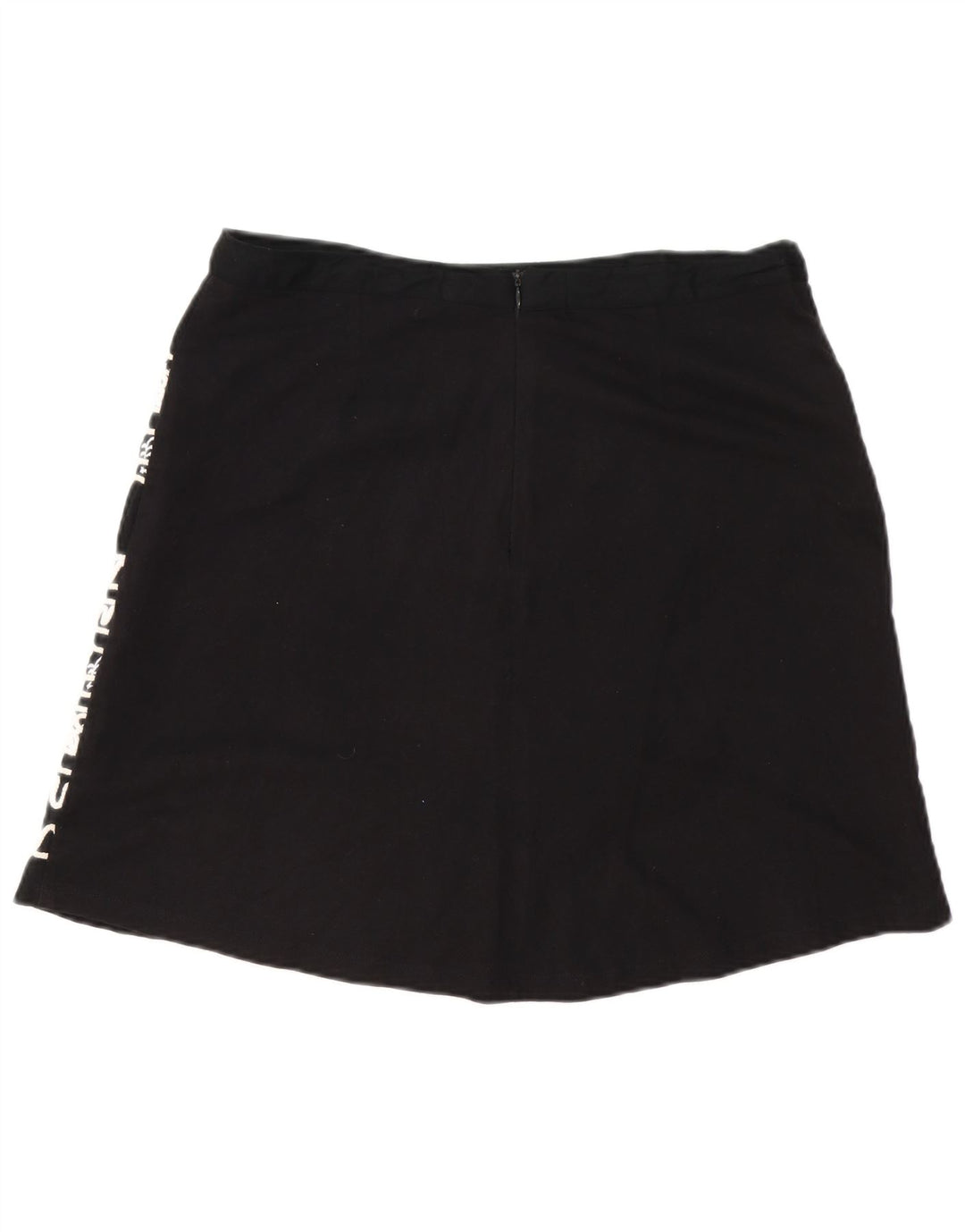 Desigual Damen A-Linien-Rock W34 Large Schwarz Paisley
