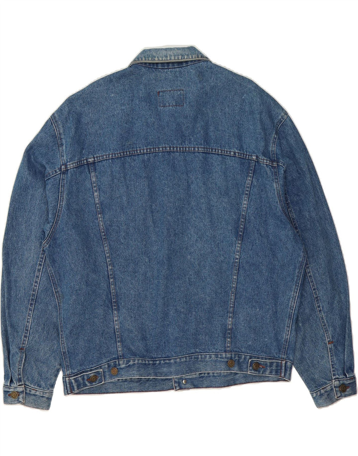 CARRERA Herren Jeansjacke UK 42 XL Blaue Baumwolle