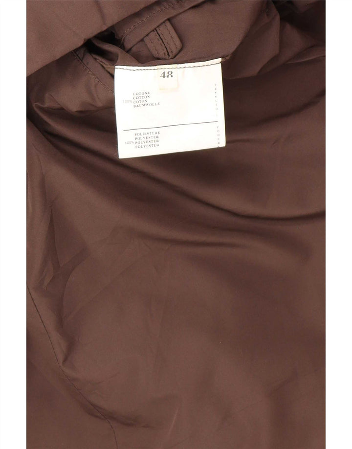 Mabrun Herren-Utility-Jacke IT 48 mittelbraune Baumwolle