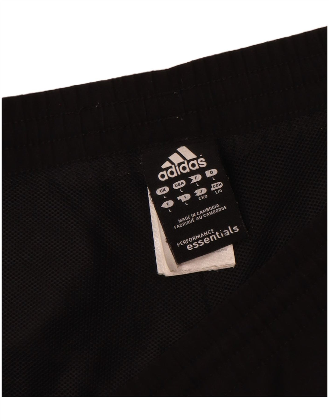 Adidas Herren Climalite Sport Shorts Large Schwarz Polyester