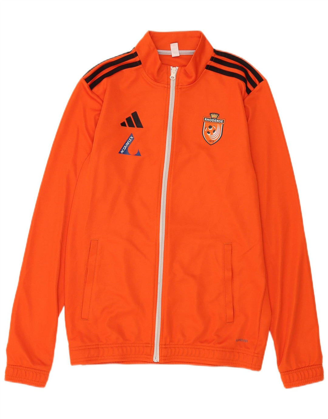 Adidas Herren Grafik-Trainingsanzug-Oberteil, Jacke, Größe S, Orange, Polyester