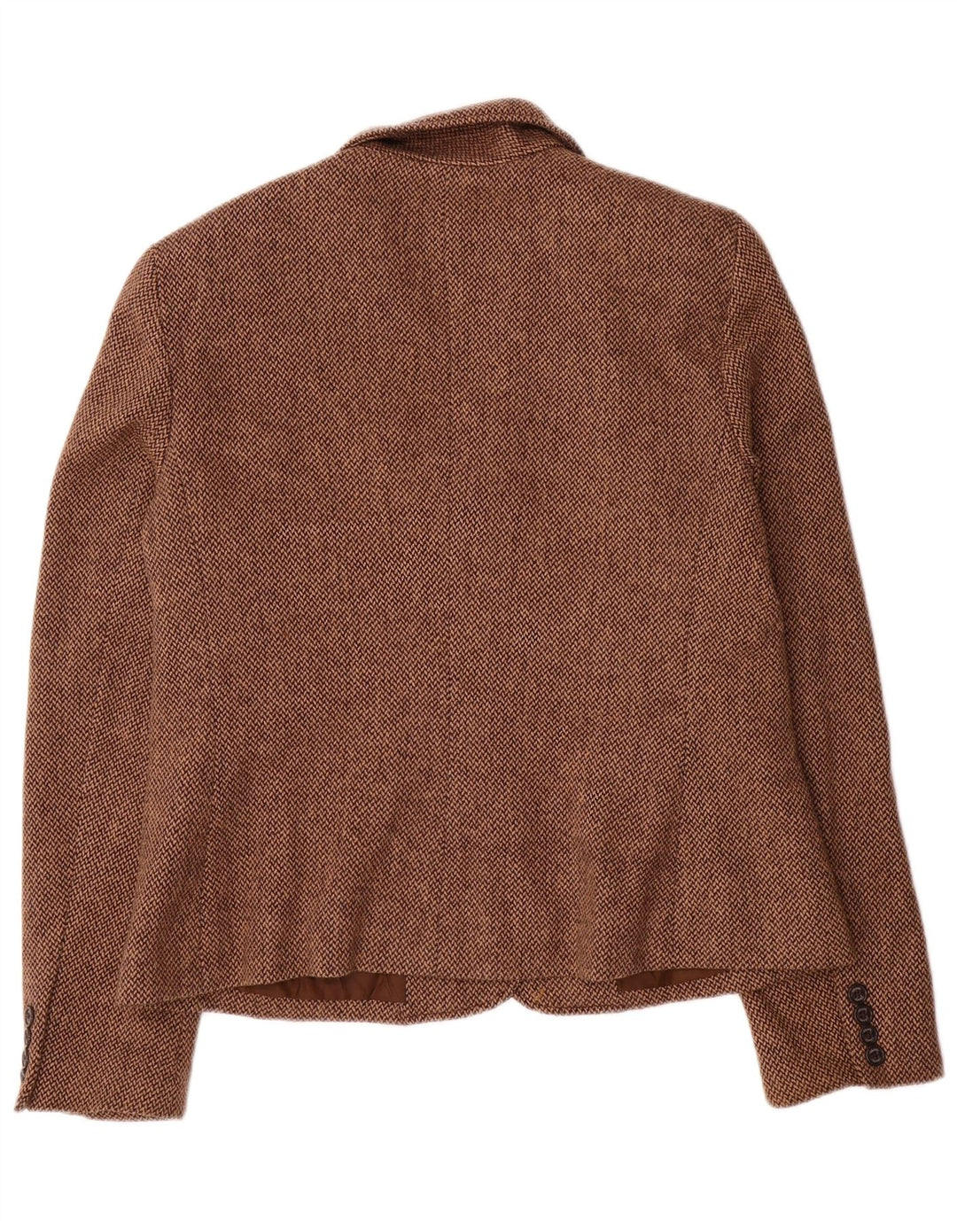 Chaps Damen-Blazerjacke mit 2 Knöpfen, US 16, 2XL, braune Viskose
