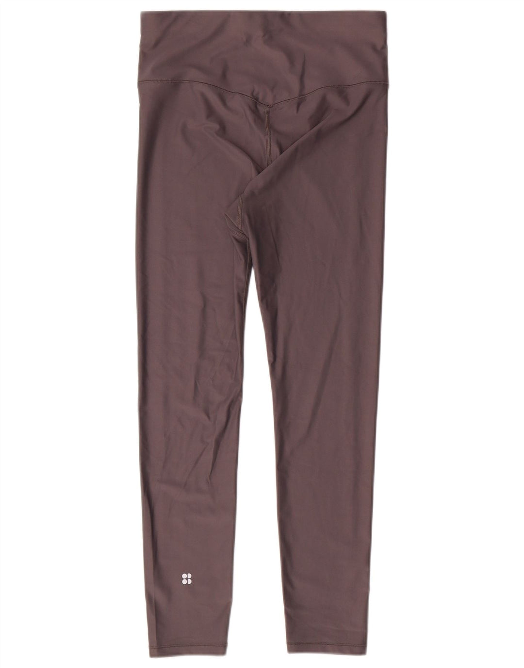 SWEATY BETTY Damen London Leggings UK 12 Mittelgraues Polyamid